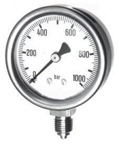 Pressure-gauge-for-the-chemical-industry