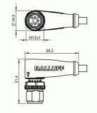 Balluff Steckverbinder BCC M423-0000-2A-004-PX0334-020