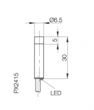 Balluff Induktiver Sensor BES G06ED-PSC40F-BP02