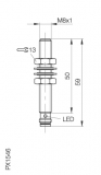 Balluff Induktiver Sensor BES M08MI-POC20B-S49G