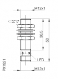 Balluff Induktiver Sensor BES M12MF-USC30B-S04G