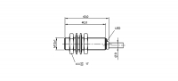 Balluff Induktiver Sensor BES M12MG-GSC30B-BV05