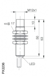 Balluff Induktiver Sensor BES M12MG-NOC80F-BV02