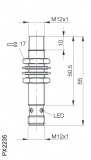 Balluff Induktiver Sensor BES M12MG-NOC80F-S04G