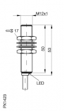 Balluff Induktiver Sensor BES M12MI-POC20B-BP03