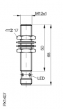 Balluff Induktiver Sensor BES M12MI-PSC20B-S04G