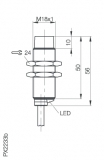 Balluff Induktiver Sensor BES M18MG-NSC16F-BV02