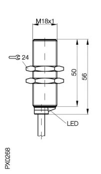 Balluff Induktiver Sensor BES M18MI-PSC50B-BP03