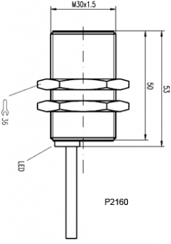 Balluff Induktiver Sensor BES M30MI-POC15B-BP02