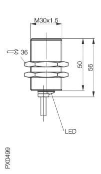 Balluff Induktiver Sensor BES M30MI-PSC10B-BV03