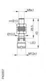 Balluff Induktiver Sensor BES M08EE-NSC15B-S04G-003