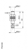 Balluff Induktiver Sensor BES M08EE-NSC20B-S49G-003