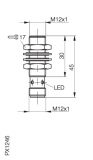 Balluff Induktiver Sensor BES M12ME-NSC20B-S04G-003