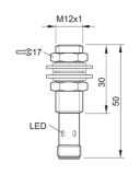 Balluff Induktiver Sensor BES M12ME-POC40B-S04G-003