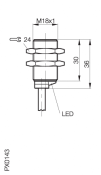 Balluff Induktiver Sensor BES M18MD-PSC50B-BP02-003