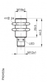 Balluff Induktiver Sensor BES M18ME-NSC80B-S04G-003