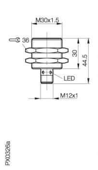 Balluff Induktiver Sensor BES M30ME-POC10B-S04G-003