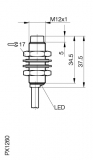 Balluff Induktiver Sensor BES 516-3019-E4-C-PU-05