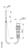 Balluff Induktiver Sensor BES 516-3044-G-E4-C-S49-00,3