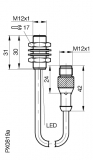 Balluff Induktiver Sensor BES 516-325-E4-C-S4-00,5