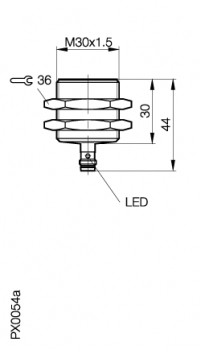 Balluff Inductive Sensor BES 516-327-G-E5-Y-S49