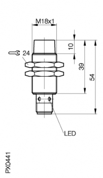 Balluff Induktiver Sensor BES 516-360-E5-Y-S4