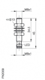 Balluff Induktiver Sensor BES 516-377-G-E5-C-S49