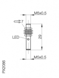 Balluff Induktiver Sensor BES M05EC-POC08B-S26G