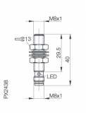 Balluff Induktiver Sensor BES M08EE-POC20B-S49G