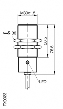 Balluff Induktiver Sensor BES 516-114-BO-C-PU-05