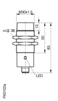 Balluff Induktiver Sensor BES 516-3029-S4-C