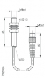 Balluff Induktiver Sensor BES 516-324-EO-C-S49-00,2