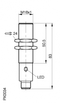 Balluff Induktiver Sensor BES 516-326-S4-H