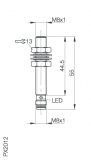 Balluff Induktiver Sensor BES 516-377-G-S49-C