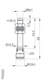 Balluff Induktiver Sensor BES M08EG-POC25F-S04G