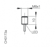 Balluff Induktiver Sensor BES M08EA-NSC15B-EP02