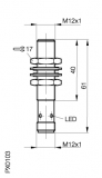 Balluff Induktiver Sensor BES 516-325-S4-CW