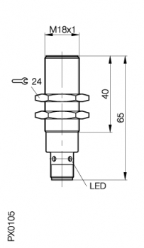 Balluff Induktiver Sensor BES 516-326-S4-CW