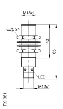 Balluff Induktiver Sensor BES 516-326-SA96-S4-W