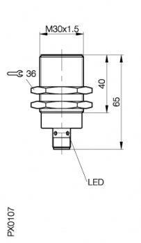 Balluff Induktiver Sensor BES 516-327-S4-CW