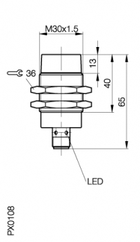 Balluff Induktiver Sensor BES 516-362-S4-CW