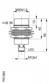 Balluff Induktiver Sensor BES 516-362-S4-W