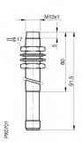 Balluff Induktiver Sensor BES 113-356-SA6-S4