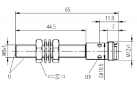 Balluff Induktiver Sensor BES M08EH1-NSC20B-S04G-S01