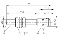 Balluff Induktiver Sensor BES M08EH1-PSC20B-S04G-S