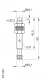 Balluff Induktiver Sensor BES M08MG1-POC60F-S49G