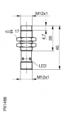 Balluff Induktiver Sensor BES M12MC1-PSC10F-S04G