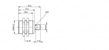 Balluff Induktiver Sensor BES M30ME1-GNX15B-S04G-EEX