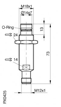 Balluff Induktiver Sensor BES 516-300-S144-S4-D