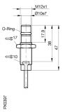 Balluff Induktiver Sensor BES 516-300-S240-D-PU-03